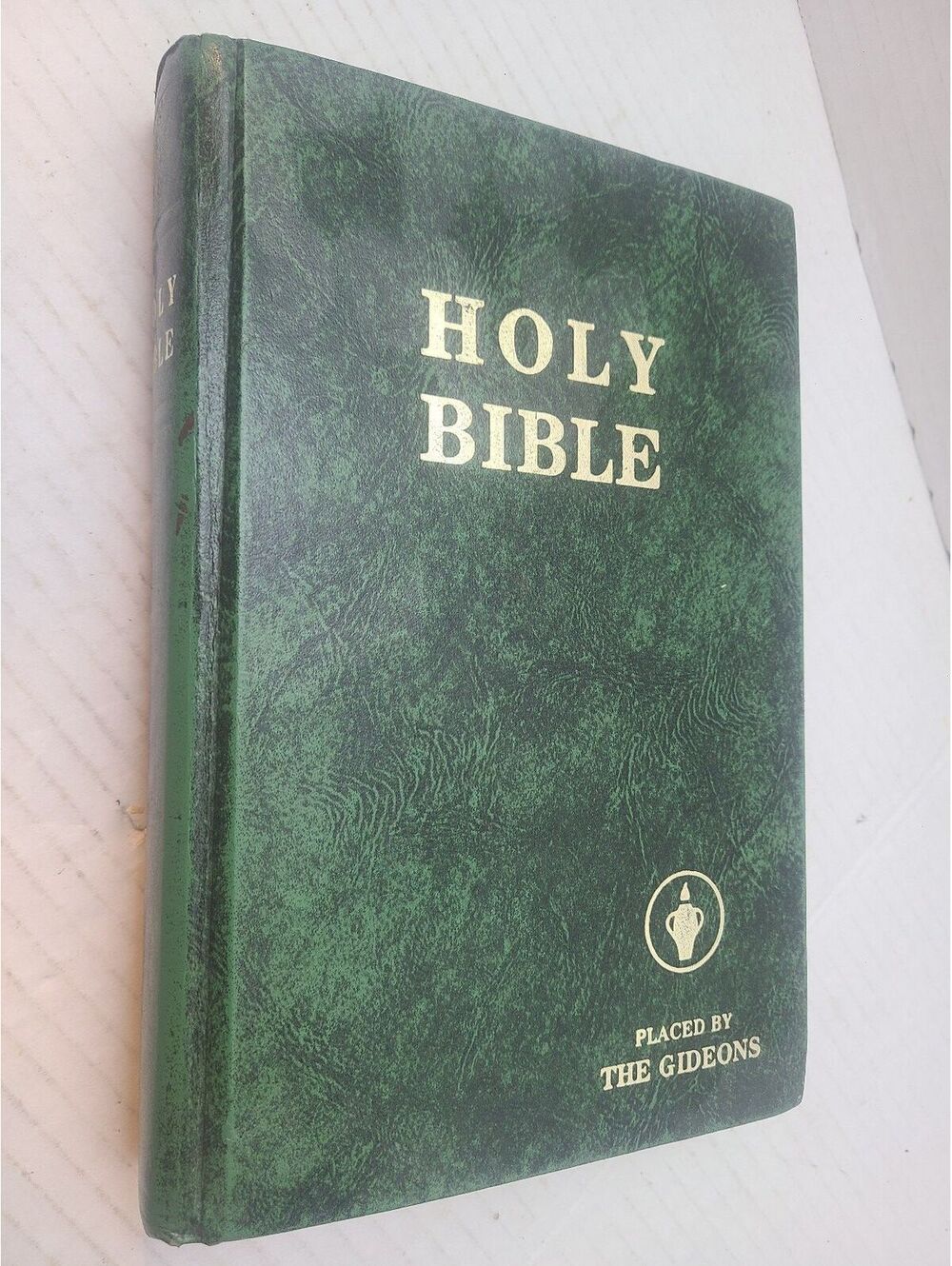 Holy Bible Placed by The Gideons International Vintage 1987 Hardcover